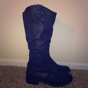 Mossimo Women’s Buckle Riding Boots